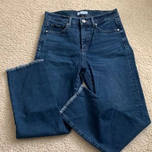 Loft high waist straight jeans